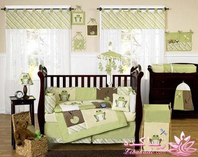 دوخت و تيكه دوزي سرويس خواب براي ني ني هاي خوشگل